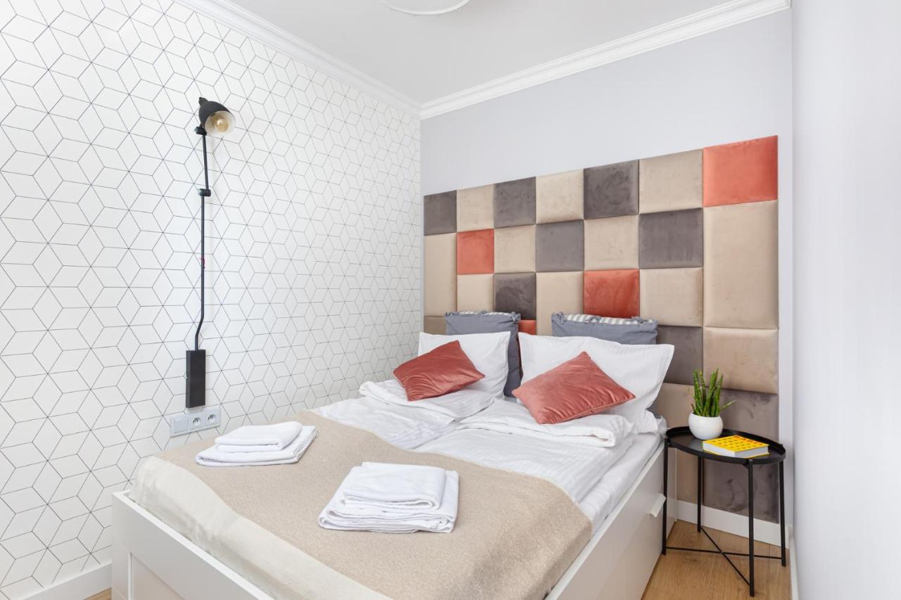 Stylowy Apartament Z Pieknym Widokiem Na Miasto Varsovia Exterior foto