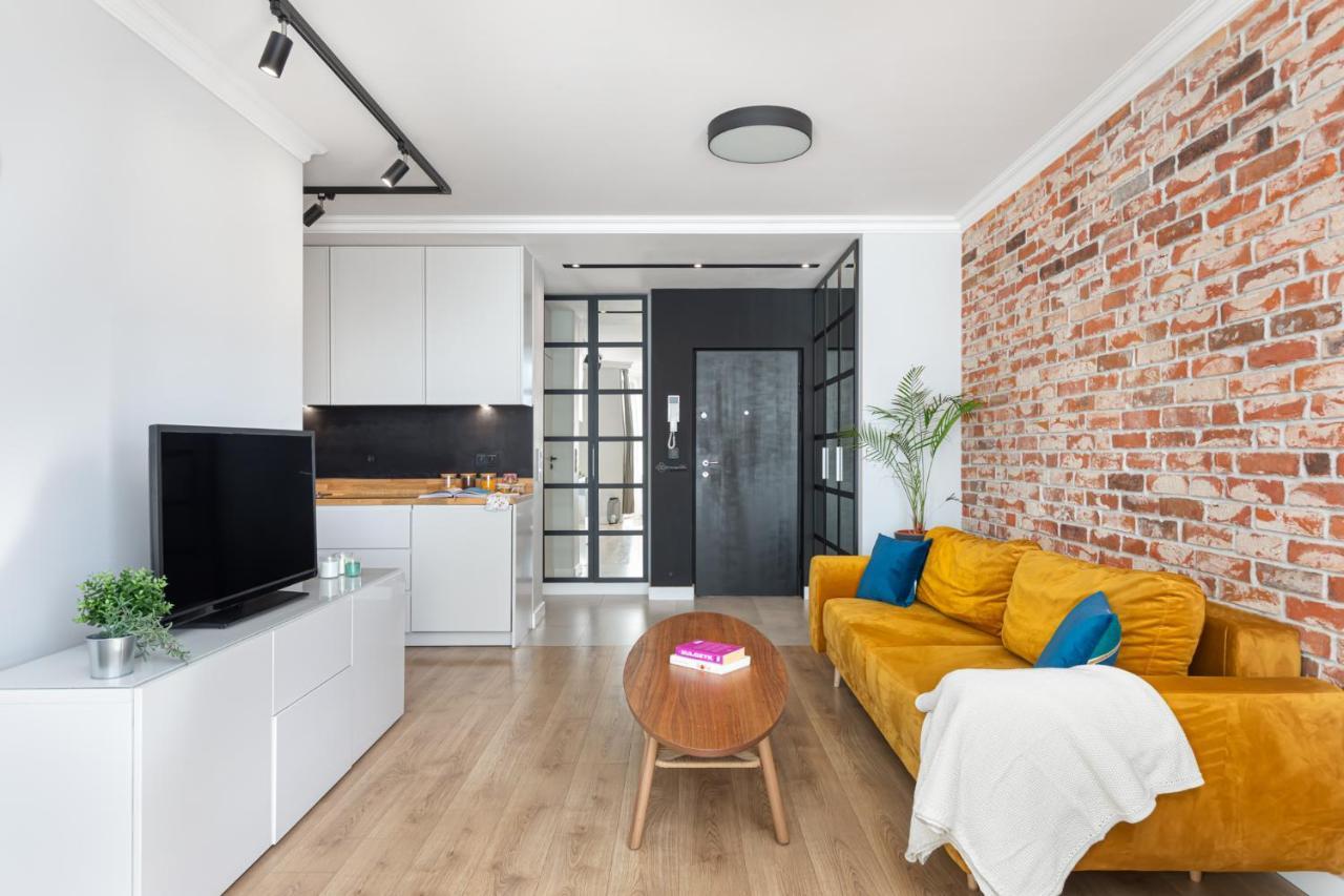Stylowy Apartament Z Pieknym Widokiem Na Miasto Varsovia Exterior foto