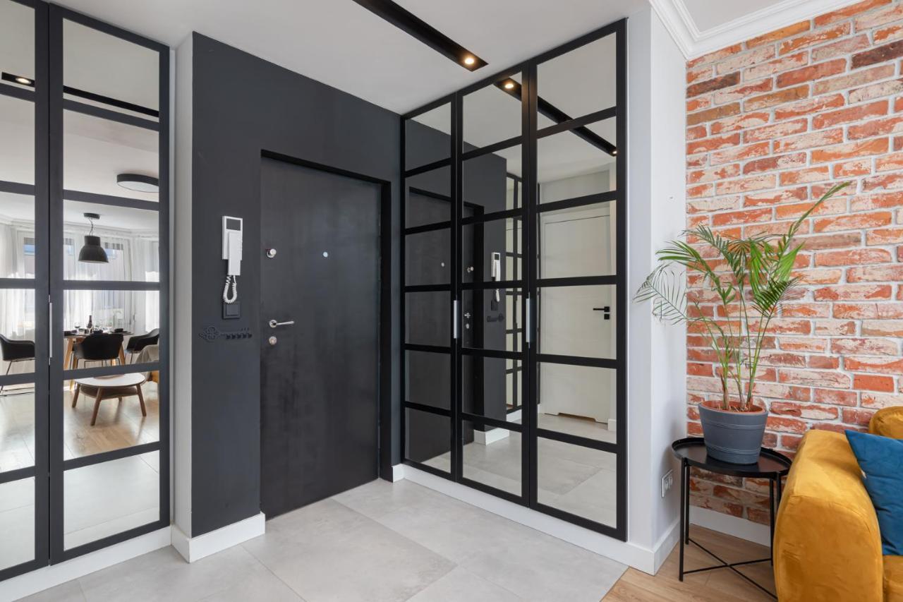 Stylowy Apartament Z Pieknym Widokiem Na Miasto Varsovia Exterior foto